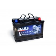 АКБ 6СТ-75 R+ (пт 650)(низкий) Silver BARS