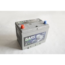 АКБ 6СТ-75 L+ (пт 640)(не обслуж) (азия) BARS