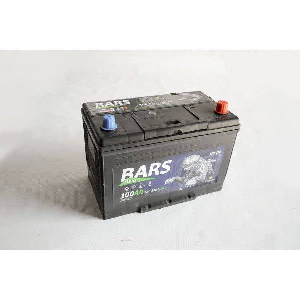 АКБ 6СТ-100 L+ (пт 800)(не обслуж) (азия) BARS