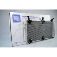 Радиатор кондиционера 1118 PANASONIC с ресивером Luzar