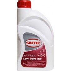 Антифриз SINTEC LUX G12, (-40), 1л, красн