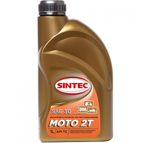 Масло ДВС Moto 2T SINTEC 1л, п/синт