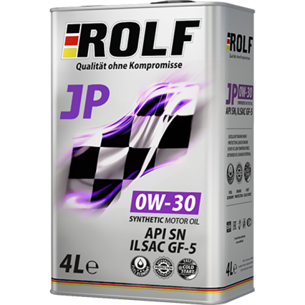 Масло ДВС 0W-30 ROLF JP GF5/ SN, 4л, синт